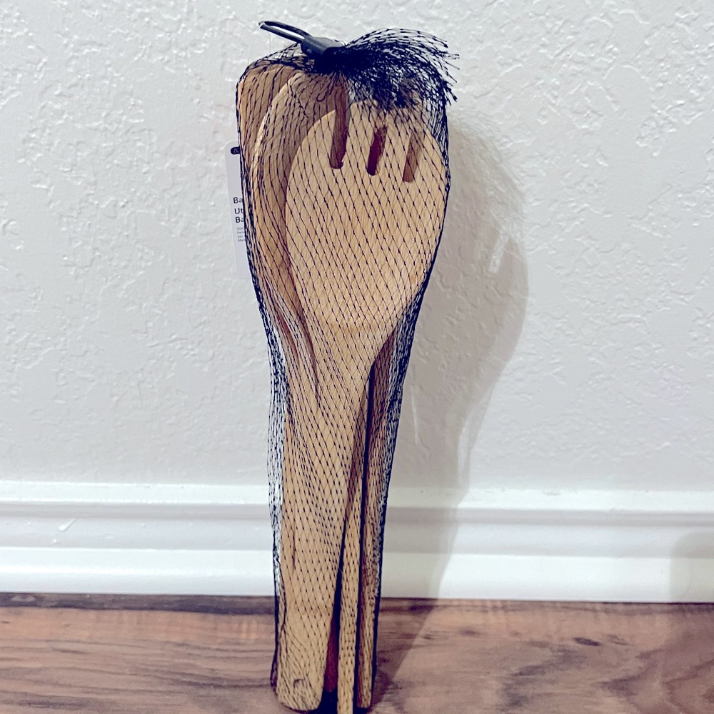 🆕 Bamboo Utensils Set of 6 🆕